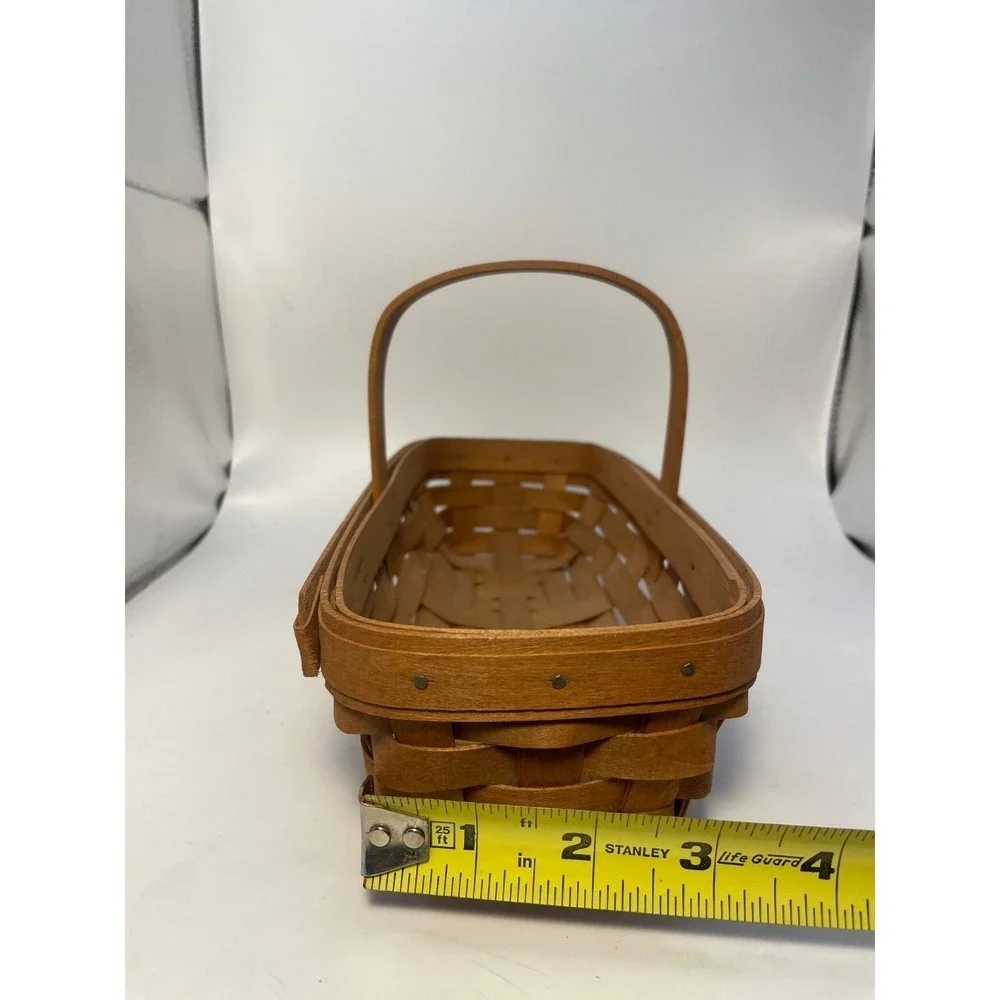 1989‎ Longaberger Century Collection American Cancer Society 8x4 Basket